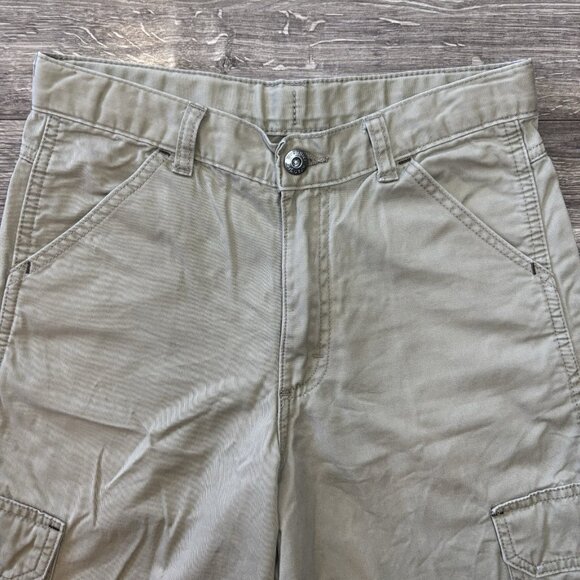 Kids Tan Cargo Shorts - Picture 2 of 16